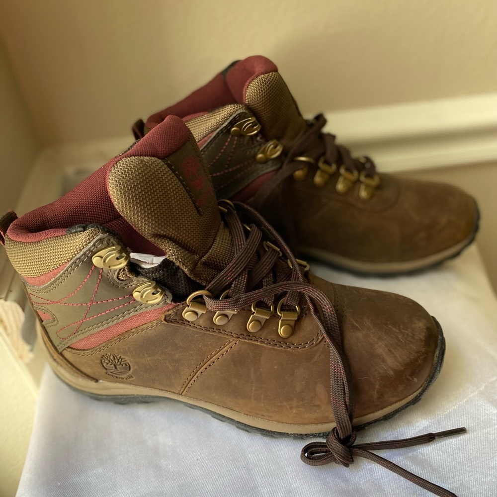 - Timberland  Norwood ankle boots 5 1/2 brown NWOT - Picture 6 of 9
